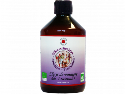 Vinaigre des 4 saisons, Silice articulaire BIO – 500 ml